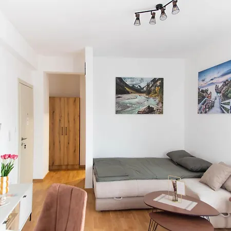 Tulip - New Studio, Self Check-in, Airport Pickup Appartement Podgorica