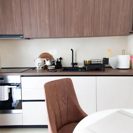 Tulip - New Studio, Self Check-in, Airport Pickup * Podgorica