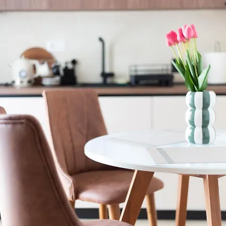 Tulip - New Studio, Self Check-in, Airport Pickup Appartement