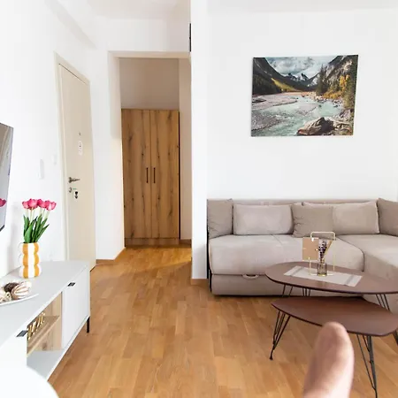 Tulip - New Studio, Self Check-in, Airport Pickup Appartement Podgorica