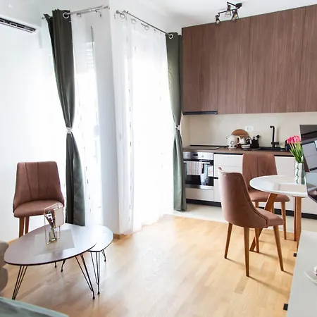 Tulip - New Studio, Self Check-in, Airport Pickup * Podgorica